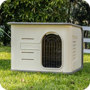 Çift Duvarlı Plastik Köpek Kulübesi Küçük-Orta Boy Köpekler için Su Geçirmez Köpek Kulübesi - Product Image 2