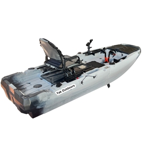 Kayak Modular de 10 pies 2025 con Certificación CE, Bote de Pesca Individual con Compartimento de Almacenamiento de 60L, Motor Fishman, PE, para Actividades Acuáticas - Product Image 2
