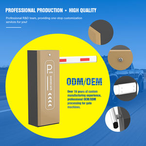 Barriera Automatica ad Alta Velocità HCW con Braccio a Sbarra in Acciaio Zincato Verniciato a Polvere Laminato a Freddo di Grado Ingegneristico Riflettente per il Traffico Stradale - Product Image 4