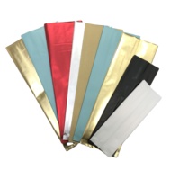 Sachet de café à fond plat avec soufflet latéral et valve de dégazage unidirectionnelle en PE, recyclable, thermoscellable, personnalisable