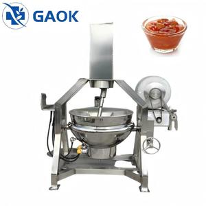 Machine industrielle automatique pour la fabrication de confiture de fruits, de sauce chili et de porridge, machine à mélanger et à cuire la confiture - Product Image 3