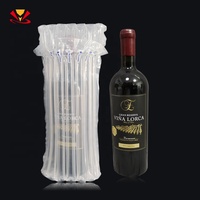 Hongdali gonflable colonne d'air emballage sac résistance aux chocs Transport protecteur PE/PA matériel bulle coussin Wrap bouteille de vin