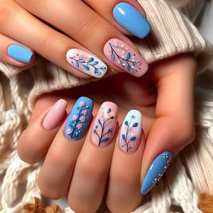 <span class=keywords><strong>Uñas</strong></span> postizas acrílicas de cobertura completa, hechas a máquina, <span class=keywords><strong>con</strong></span> diseño de leopardo negro, estilo French Press, 24 unidades, cuadradas medianas, color nude, <span class=keywords><strong>con</strong></span> línea dorada delgada y adhesivo. - Product Image 3