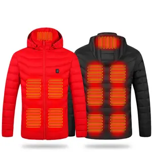 Yeni ısıtma takım elbise çok alan ısıtma USB şarj termostatik sıcak ısıtmalı ceket