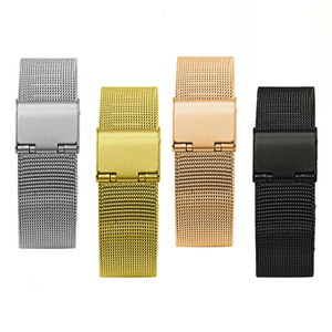 Correa de reloj de malla de metal sólido de acero inoxidable 316L ajustable inteligente de 12 mm a 24 mm al por mayor para relojes <span class=keywords><strong>Shark</strong></span> - Product Image 1