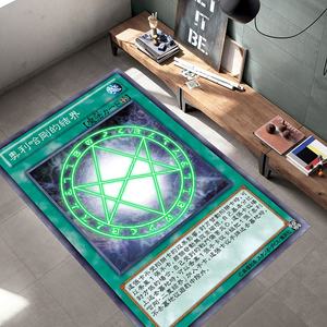 Tapis <span class=keywords><strong>Yu</strong></span>-<span class=keywords><strong>Gi</strong></span>-<span class=keywords><strong>Oh</strong></span> <span class=keywords><strong>Dragon</strong></span> Blanc pour Salon, Couverture de Lit, Support de Cartes, Chaise de Jeu, Tapis de Sol, Paillasson, Produits dérivés d'Anime - Product Image 2