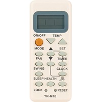 Télécommande de remplacement YR-M10 compatible avec le climatiseur Haier AC YR-M07