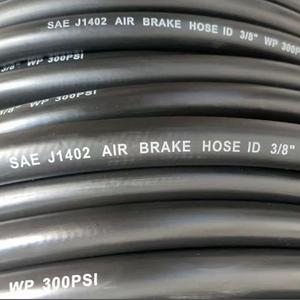 S DOT SAE J1402 <span class=keywords><strong>3</strong></span>/8インチ 1/2インチ エアブレーキホース スパイラル型エアブレーキホース トラック用エアブレーキホース エアブレーキホース - Product Image 1