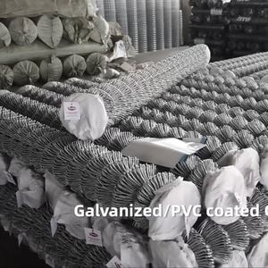 थोक एंटीजंग श्रृंखला लिंक बाड़ 5 फीट लोहे के तार जाल गर्म जस्ती चक्रवात बाड़ हीरा जाल बाड़ रोल - Product Image 6