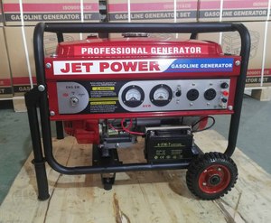 Générateur portable fiable monophasé 5kW 6kW 7kW 5kVA 6kVA 7kVA à démarrage facile essence/diesel - Product Image 3