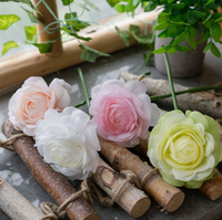 Boule de fleurs artificielles en soie Vcare, centre de table fait main de style européen pour mariage, décoration de table et de maison