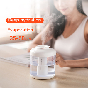 Humidificador de aire Mini USB con batería, tanque de 1.5L, luz cálida, pulverizador de niebla inteligente H2O, el más vendido - Product Image 5