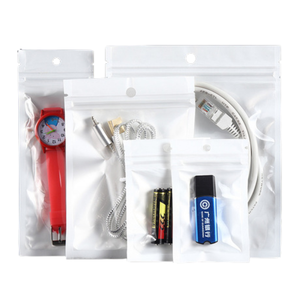 Sacs de rangement en plastique transparent avec fermeture éclair pour vis et outils de quincaillerie - Product Image 3