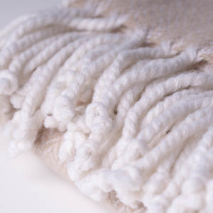 Usine En Gros Classique 100% Laine Turc Fouta Serviettes 140X200 + 2X10cm Couvertures Premium - Product Image 2