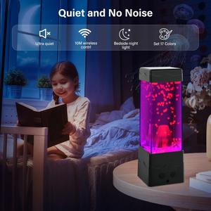 Lampe à lave USB, veilleuse volcan, décoration de bureau et de chambre, lumières sensorielles d'ambiance, cadeaux originaux pour garçons, filles et enfants - Product Image 5