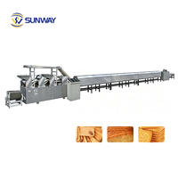Machine de fabrication de biscuits automatique de grande capacité, équipement complet de production de biscuits croustillants et de snacks