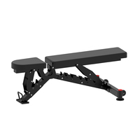 Banc de musculation réglable AOC pour salle de sport commerciale, inclinable et déclinable, pour haltères et abdominaux