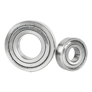 Rodamientos de Bolas de Ranura Profunda SeYoo 6200 6201 6202 6203 6204 6205 6206 6212ZZ de Acero Inoxidable AISI420 Métricos P0 ZZ Sellados - Product Image 2