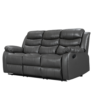 CY Ukfr <span class=keywords><strong>Roma</strong></span>, sofá reclinable de cuero, silla, asiento de salón, juego de sofá, cojín suave, 2 plazas, 3 plazas con portavasos con <span class=keywords><strong>masaje</strong></span> - Product Image 2