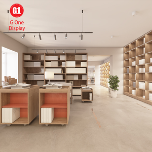 Estanterías y Armarios de Pared Modernos con Iluminación LED, Ecológicos y Duraderos, Diseño de Interiores para Librerías, para Exhibición de Libros - Product Image 4