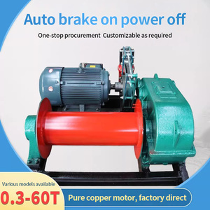 Cabrestante Eléctrico Hidráulico de Precio de Fábrica, Capacidad de 1-10 Toneladas, con Cable de Acero, <span class=keywords><strong>Motor</strong></span>, Rodamiento y Engranajes para Grúa - Product Image 3