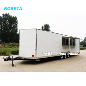 รถบรรทุกอาหารกรวยหิมะ3เพลาเครื่องกำเนิดพลังงานแสงอาทิตย์แบบถนนสำหรับรถพ่วงอาหาร - Product Image 5