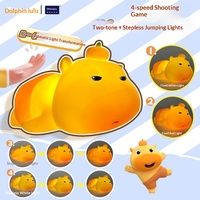 Lampe tactile authentique Capybara Lulu, veilleuse créative, cadeau d'anniversaire, ambiance chambre, protection oculaire, vente en gros haut de gamme Chine