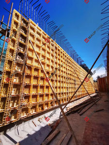 Coffrage en plastique pour béton, réutilisable, haute résistance, panneau résistant aux intempéries pour la construction de centres commerciaux, villas et immeubles de grande hauteur - Product Image 3