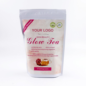 Thé Bien-être Éclatant <span class=keywords><strong>pour</strong></span> une <span class=keywords><strong>Peau</strong></span> Saine – Thé Vert Aromatisé et Thé Éclaircissant <span class=keywords><strong>pour</strong></span> <span class=keywords><strong>la</strong></span> <span class=keywords><strong>Peau</strong></span> en Sachet - Product Image 1