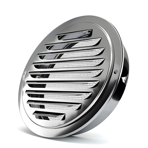 Rejilla <span class=keywords><strong>de</strong></span> Ventilación Personalizada <span class=keywords><strong>de</strong></span> Acero Inoxidable 304 201 con Tapa Impermeable para Exteriores y Sótanos - Product Image 2