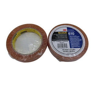Ruban adhésif en cellophane transparent de qualité supérieure 3M610 résistant à la chaleur, en stock d'usine, <span class=keywords><strong>pour</strong></span> la peinture au pistolet et les tests - Product Image 2
