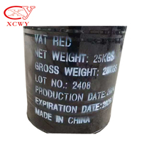 Colorant Rouge Vat 15 de qualité industrielle, à forte puissance de couvrance pour coton, destiné à la teinture textile