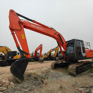 Mesin Konstruksi Teknik Jepang ZX240 ekskavator bekas TATA Hitachi 24 Ton mesin konstruksi tangan kedua kondisi bekerja dengan baik - Product Image 5