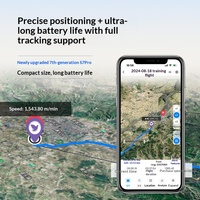 Traceur GPS S7 Pro pour pigeons, Beidou GSM, positionnement en temps réel, bague de patte, étanche IP67, plastique et métal