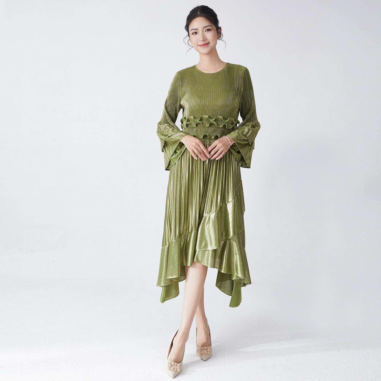 สีเขียว