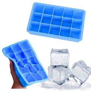 Moule à glaçons 15 cavités avec couvercle pour whisky et cocktails, garde les boissons fraîches, réutilisable et sans BPA, qualité alimentaire pour bar à domicile - Product Image 3