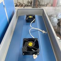 Máquina de Moldeo por Soplado y Estirado Semiautomática de 1 y 5 Litros, Controlada por PLC, con Motor y Bomba, de 1 Cavidad, para Botellas de PET/PP