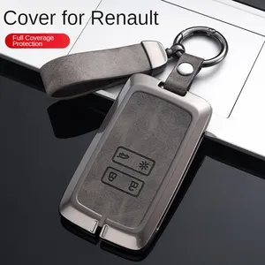 Cover chiave <span class=keywords><strong>auto</strong></span> in pelle per Renault Austral Kadjar Clio Megane Captur Arkana Koleos Zoe Scenic <span class=keywords><strong>Dacia</strong></span> Sandero <span class=keywords><strong>Duster</strong></span> Logan Jogger - Product Image 2
