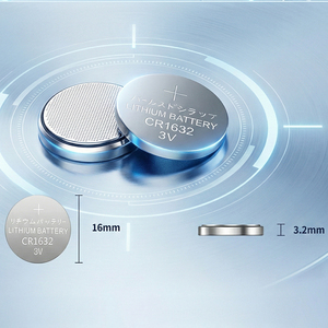 Ele-Gate Cr1632 3V Lithium <b>Battery</b> Button Cell For Keys Watches Electronics - Product Image 1
