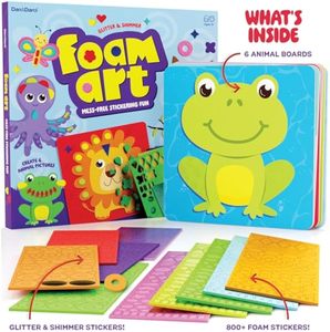 Nhãn dán bọt nghệ thuật thủ công cho trẻ em-nghệ thuật trẻ mới biết đi và hàng thủ công - Product Image 3