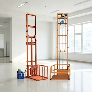 Ascenseur de fret électrique hydraulique compact personnalisable, utilisable en intérieur et en extérieur pour le levage de marchandises - Product Image 1