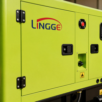 Groupe électrogène diesel 94 kVA de qualité industrielle, faible bruit, triphasé 400 V, groupe électrogène électrique