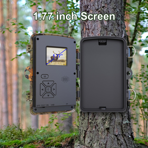 Caméra de piste de <span class=keywords><strong>chasse</strong></span> bon marché avec vision <span class=keywords><strong>nocturne</strong></span> vidéo 1080P/30FPS étanche écran de 1.77 pouces pour la surveillance de la faune - Product Image 4