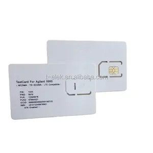 LTE 3G 4G Test SIM Cards Micro SIM Card for Agilent 8960