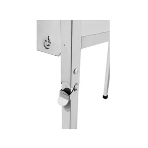 Barbecue portable d'extérieur en acier inoxydable <span class=keywords><strong>pour</strong></span> 5 personnes avec dispositif de sécurité flamme, idéal <span class=keywords><strong>pour</strong></span> pique-nique, jardin, fête, cuisine, terrasse - Product Image 5