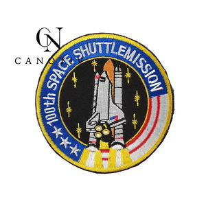 Space Force Space Explore Parches <span class=keywords><strong>de</strong></span> viaje <span class=keywords><strong>Collage</strong></span> USA Apollo Mission Parches tácticos Insignias para mochila Ropa - Product Image 6