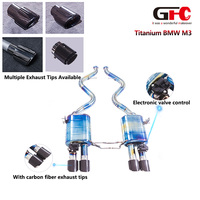 Système d'échappement Catback en titane de qualité garantie pour BMW M3 E92 E90 E93 Système d'échappement Valvetronic