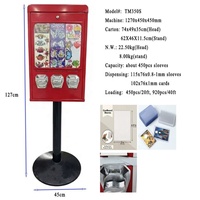 Distributeur automatique de tatouages éphémères compact de table pour centres commerciaux et salles de jeux
