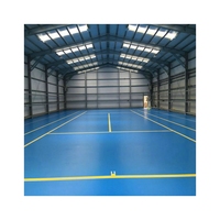Pabellón Deportivo de Estructura de Acero Prefabricada - Gimnasio Modular de Gran Envergadura para Baloncesto/Bádminton