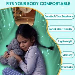 Produk terapi sensor autisme dalam dan luar ruangan, terapi lapisan ganda interaktif ayunan peluk - Product Image 2